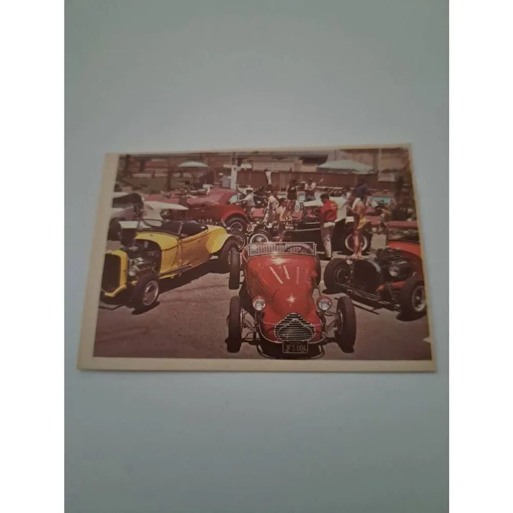 Vintage 1965 Hot Rod Magazine Spec Sheet Trading Card #36 LA Roadsters